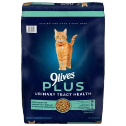 9Lives PLUS Urinary Tract Health Dry Cat Food, 15.5 lb. Bag - Thumbnail 1