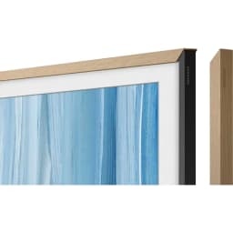 Samsung Customizable Bezel for 32" The Frame TV (2026, Modern Teak) - Thumbnail 4
