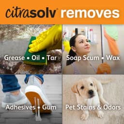 Citra Solv Cleaner & Degreaser, Natural Valencia Orange Oil, USDA Certified, 16 fl oz Bottle - Thumbnail 3
