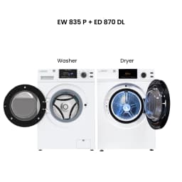 Equator Laundry Set 18 Lbs Washer 1.9cf+Vented Dryer 4cf SINGLE OUTLET 110V - Thumbnail 4