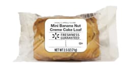 Freshness Guaranteed Mini Banana Nut Creme Cake Loaf, 2.5 oz - Thumbnail 1