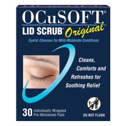 OCuSOFT Lid Scrub Original Eyelid Cleanser, 30 Count - Thumbnail 1