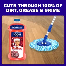 Mr. Clean All Purpose Cleaner, Floor Cleaner, Mop Soap, Cleaning Liquid, Frosted Cranberry, 41 fl oz - Thumbnail 5