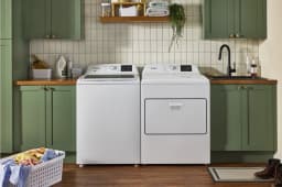 Whirlpool 4.2 - 4.3 Cu. Ft Top Load Washer with 2-in-1 Removable Agitator, White - WTW4107SW - Thumbnail 5