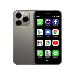 SOYES XS15 Android 8.1 2GB RAM 16GB ROM Ultra-thin 3 Inch Dual SIM Smart Phone, Grey - Thumbnail 1