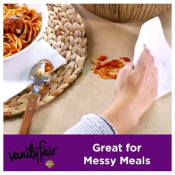 Vanity Fair Extra Absorbent Disposable Paper Napkins, White (504 Count) - Thumbnail 7