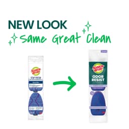 Scotch-Brite Odor Resist Dishwand Refills, Non-Scratch, Rinses Clean, 2 Pack - Thumbnail 2