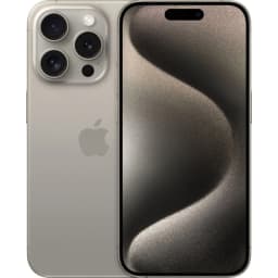 Restored Apple iPhone 15 Pro - Carrier Unlocked - 128GB Natural Titanium - Thumbnail 1