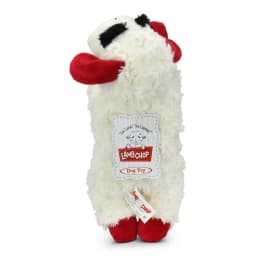 Multipet Plush Lamb Chop Dog Toy with Squeaker, Medium - Thumbnail 7