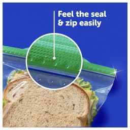 Ziploc® Sandwich Bags with EasyGuide™ 280 Count - Thumbnail 4