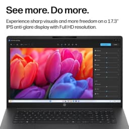 HP OmniBook 3 17.3 inch Laptop Next Gen AI PC 2K IPS Display Windows Intel Ultra 7 255U 32GB 512GB SSD Windows 11 Pro - Thumbnail 3