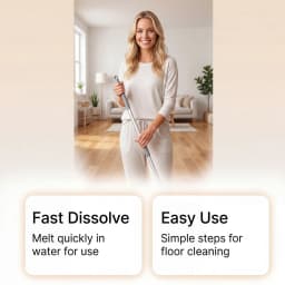 Multi-Effect Floor Cleaning Sheets, Streak-Free Long Fresh Household Floor Cleaner for Hardwood Tile Vinyl Flooring - Thumbnail 4