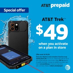 AT&T Trek,64GB Carbon Black, - Prepaid Smartphone[Locked to AT&T] - Thumbnail 1