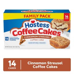 Hostess Coffee Cakes, Cinnamon Streusel Snack Cakes, 20.25 oz Box (14 Count) - Thumbnail 2