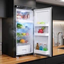YEAHIBABY Car Refrigerator 93L Black Rv Fridge with Dual Zones and Flexible Installation - Thumbnail 11