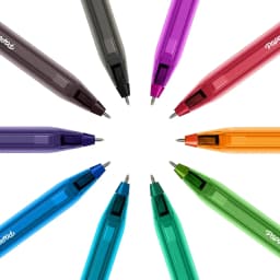 Paper Mate InkJoy 100ST Ballpoint Pens | Medium Point (1.0 mm) | Blue | 100 Count - Thumbnail 4