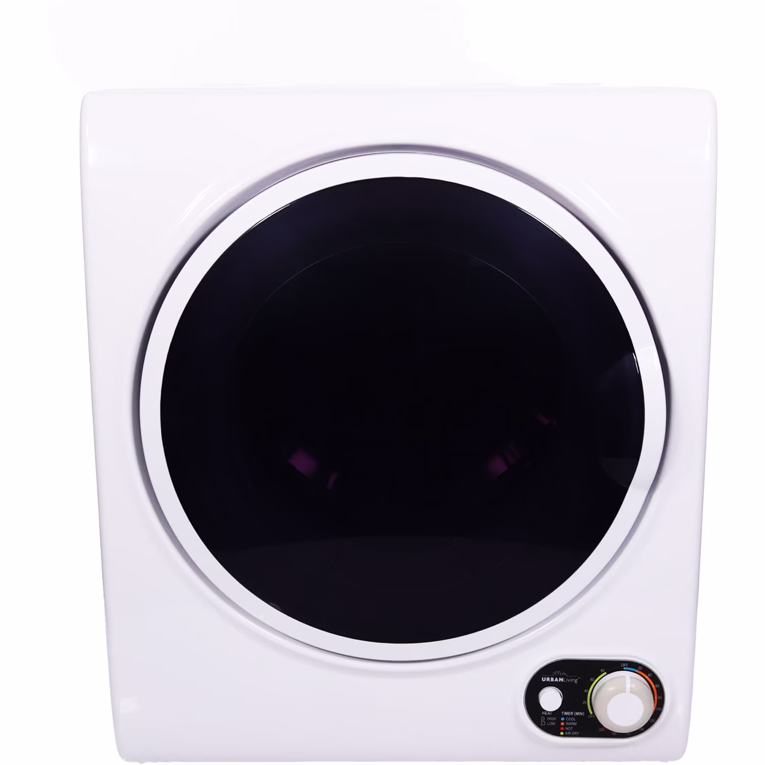 Urban Living 1.5-cu. ft. Compact Electric Dryer, Small Portable Clothes Dryer for Apartment and Small Spaces in White - Thumbnail 1