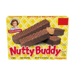 Snack Cakes, Little Debbie Family Pack NUTTY BUDDY® wafers - Thumbnail 2
