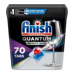 Finish Quantum Infinity Shine 70ct, Dishwasher Detergent Tabs - Thumbnail 1