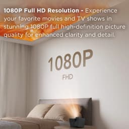 TCL PlayClube 1080P Portable Smart Projector with Google TV (New) - Magic Cube Design with 2.5 Hr Battery - Thumbnail 2