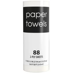 Black and White, 2-Ply Paper Towels, White, 88 Sheets - Thumbnail 7