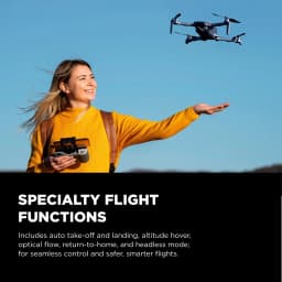 Vivitar SkyHawk GPS Foldable Aerial Drone for Adults with 2.7K HD Camera, 16-Minute Flight Time & Wireless Controller - Thumbnail 7