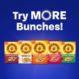 Honey Bunches of Oats with Almonds, Almond Breakfast Cereal, Family Size 18 oz Box - Thumbnail 5