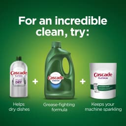 Cascade Complete Dishwasher Detergent Liquid Gel, Dish Detergent, Dish Soap, Fresh, 120 fl oz - Thumbnail 3