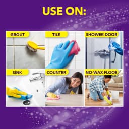 OxiClean Plus Bleach, No Drip Foam, Mold & Mildew Bathroom Stain Remover, 30 oz - Thumbnail 4