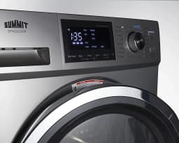 24" Wide 115V Washer/Dryer Combo, Stainless Steel Look - Thumbnail 5