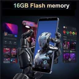 5.5-Inch Android 12 Smartphone, 16GB SIM Standby, 3200mAh Battery, Budget Mobile Phone with 4G Network for Everyday Use - Thumbnail 5