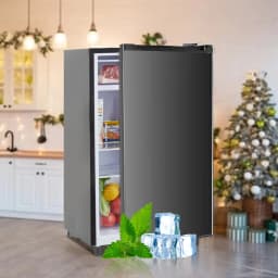 Nextay Mini Fridge for Bedroom 3.2 Cu.Ft Small Refrigerator with Freezer for Dorm Office,Black - Thumbnail 5