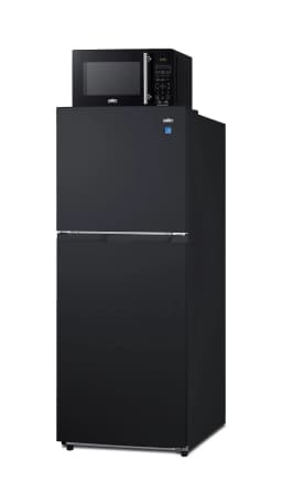 Summit Appliance MRF1087BA Microwave & Refrigerator-Freezer Combination with Allocator - RHD, Black - Thumbnail 6