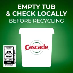 Cascade Complete Dishwasher Pods, Action Pacs Dishwasher Detergent, Dishwasher Tabs, Fresh, 78 Count - Thumbnail 11