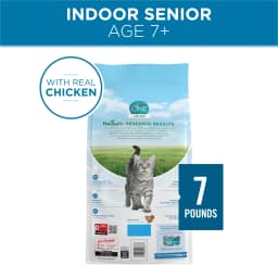 Purina ONE High Protein, Natural Senior Dry Cat Food, Indoor Advantage Senior+, 7 lb Bag - Thumbnail 7