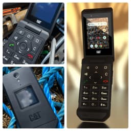 Cat S22 | Rugged Flip Phone | 16GB 2GB RAM | IP68 | 4G LTE | T-Mobile Unlocked - Thumbnail 3
