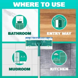 Swiffer Mop & Go Starter Kit (1 Device, 6 Hair Magnet Dry Cloths, 2 Mop & Go Wet Cloths) - Thumbnail 3