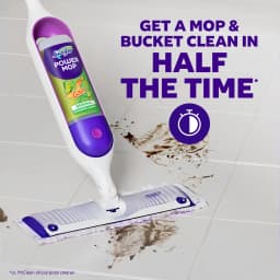 Swiffer Power Mop Floor Cleaner Solution with Gain Scent, 25.3 fl oz - Thumbnail 4