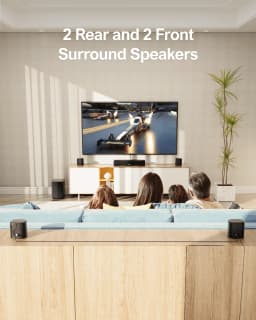 ULTIMEA 7.1ch Virtual Surround Sound Bar, Soundbar for Smart TV with Subwoofer, OPT/AUX/BT, Aura A40 - Thumbnail 7