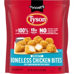 Tyson Anytizers Crispy Boneless Chicken Nugget Bites, 24 oz (Frozen, Fully Cooked) - Thumbnail 12