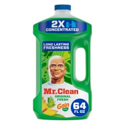 Mr. Clean All Purpose Cleaner, Floor Cleaner for Mopping, Cleaning Liquid, Gain, 64oz - Thumbnail 1