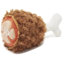 BARK Tavern Turkey Leg Squeaky Plush Dog Toy - Thumbnail 1