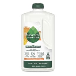 (3 pack) Seventh Generation Dish Soap Refill, Liquid Dishwashing Soap, Clementine Zest & Lemongrass, 50 fl oz - Thumbnail 2