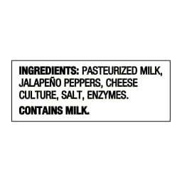 Great Value Pepper Jack Deli Style Sliced Cheese, 8 oz Package, 12 Slices - Thumbnail 4