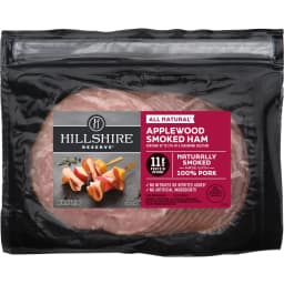 Hillshire Reserve Applewood Smoked Ham, All Natural Lunch Meat, 7 oz - Thumbnail 11