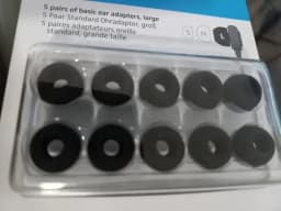 RHEA- Sennheiser Ear Pads Adapters, Large Ie/Cx Series 5 Pairs 10 Pack - Thumbnail 4