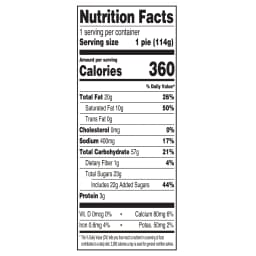 Freshness Guaranteed 4" Chocolate clair Mini Baked Pie, 4 oz Carton (Shelf Stable) - Thumbnail 4