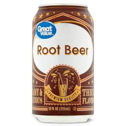 Great Value Root Beer Soda Pop, 12 fl oz, 12 Pack Cans - Thumbnail 3