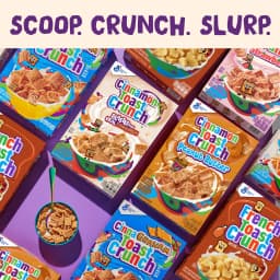 Cinnamon Toast Crunch Breakfast Cereal, Crispy Cinnamon Cereal, Family Size, 18.8 oz - Thumbnail 7