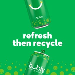 bubly Sparkling Water, Lime, Zero Sugar & Zero Calories, Seltzer Water, 12 fl oz, 8 Count - Thumbnail 4